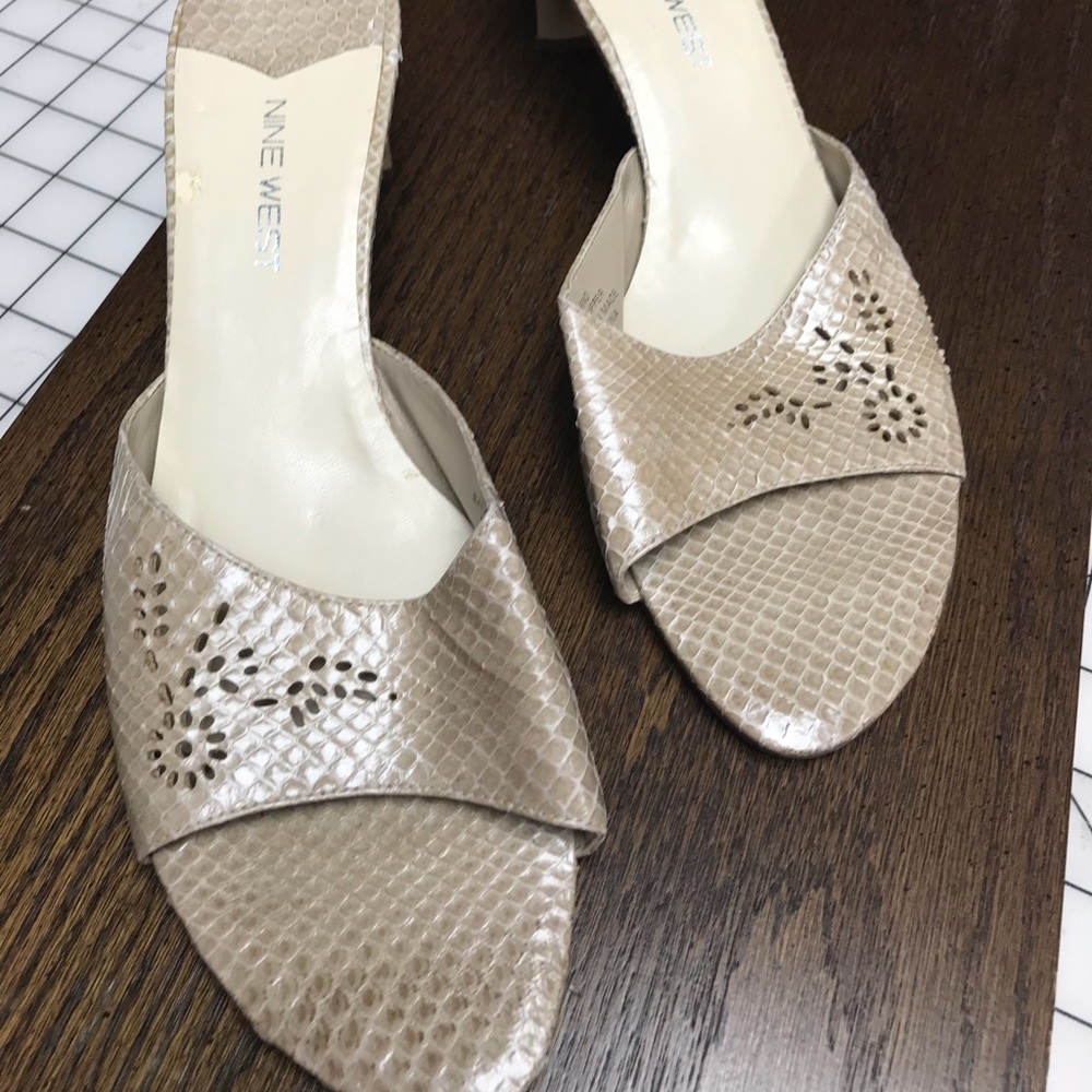 Nine West Slides Size 10–EUC!!